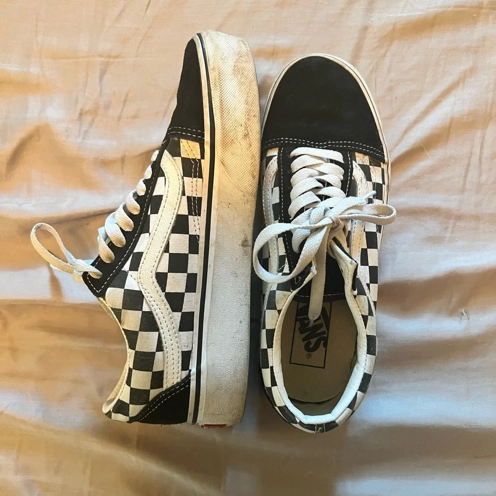Checked platform vans - Picture 1 of 4